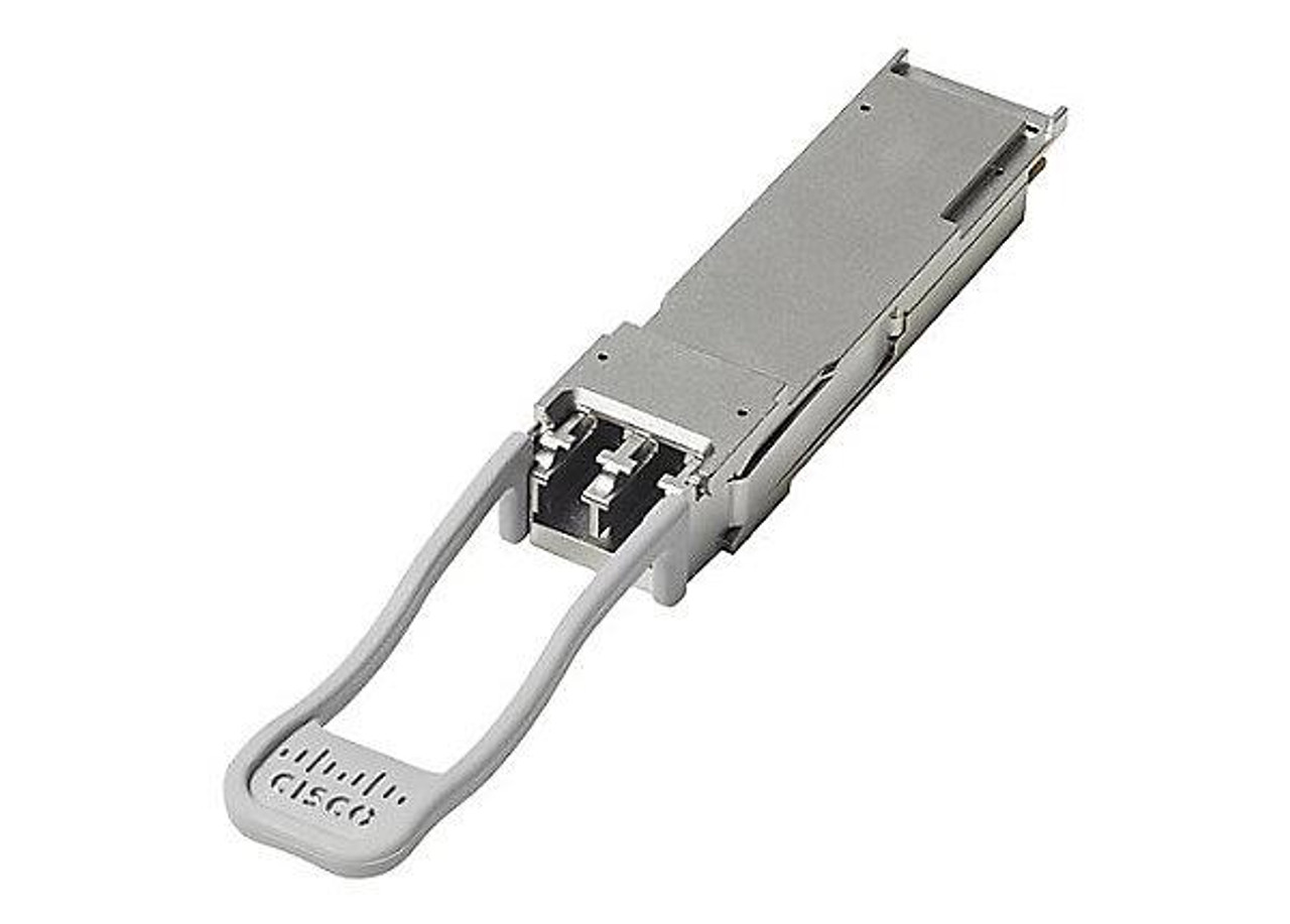 ONS-QSFP-4X10-MLR= Cisco 40Gbps 40GBase-LR Multi-rate Single-mode Fiber 10km 1355nm MPO Connector QSFP+ Transceiver Module