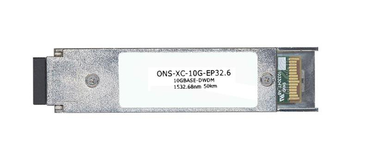 ONS-XC-10G-EP32.6= Cisco 10Gbps 10GBase-DWDM OC-192/STM-64 Single-mode Fiber 50km 1532.68nm Duplex LC Connector XFP Transceiver Module