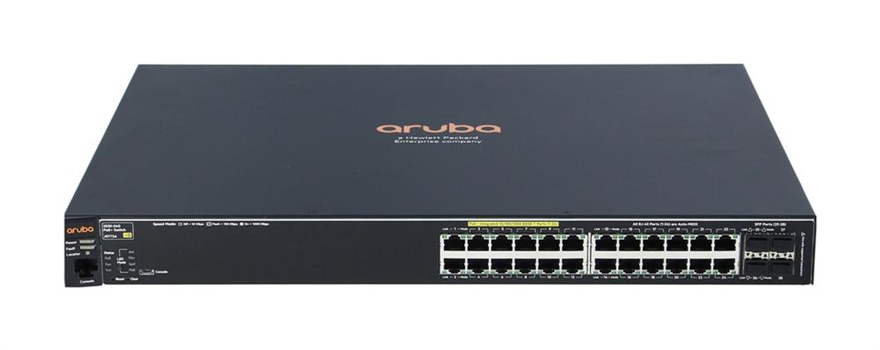 J9773A#AC4 HP Aruba 2530 24G 24-Ports PoE+ Switch BR en (Refurbished)