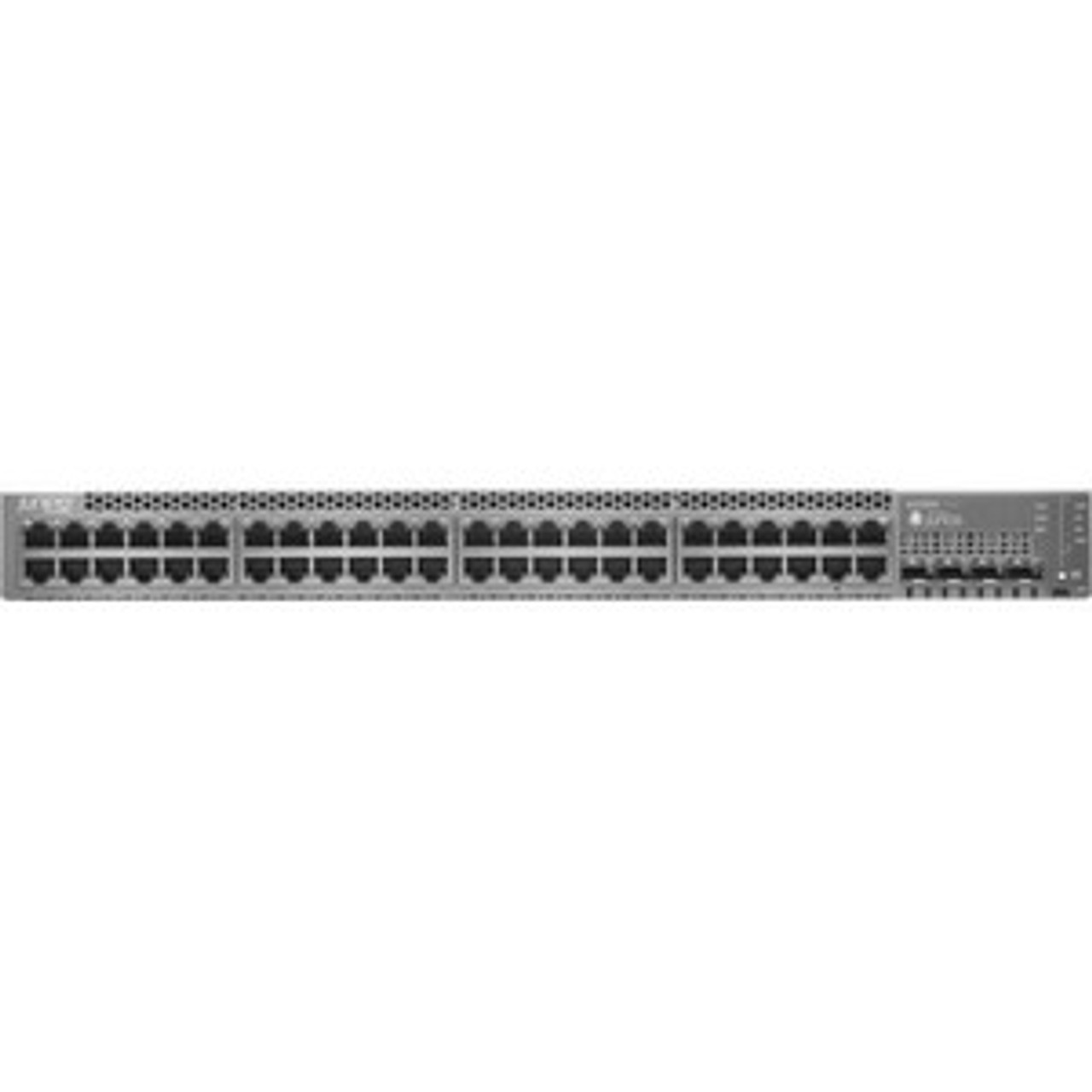 EX2300-48T-TAA Juniper EX2300 TAA 48-Ports 10/100/1000Base-T Layer3 Managed Switch with 4x 10Gbps Gigabit Ethernet SFP/SFP+ Ports (Refurbished)