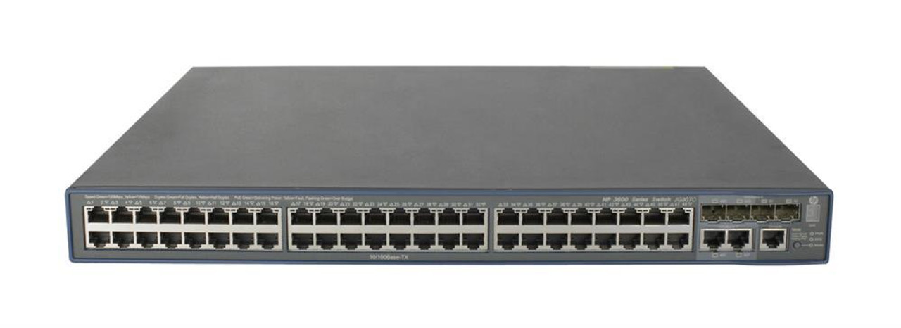 JG307C#0D1 HP Aruba 3600 48-Ports PoE+ v2 SI Switch (Refurbished)