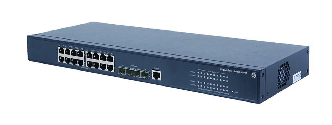 JE073B#B2E HP Aruba 5120 16G 16-Ports Gigabit Ethernet SI Switch L6-20 220V-NA (Refurbished)