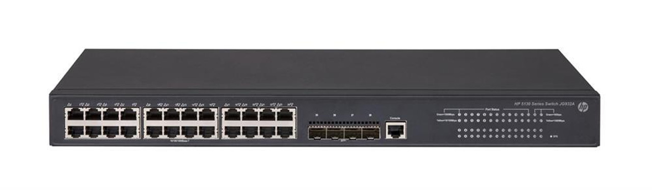 JG932A#ABG HP Aruba 5130 24G 24-Ports 4SFP+ EI Switch Australia (Refurbished)