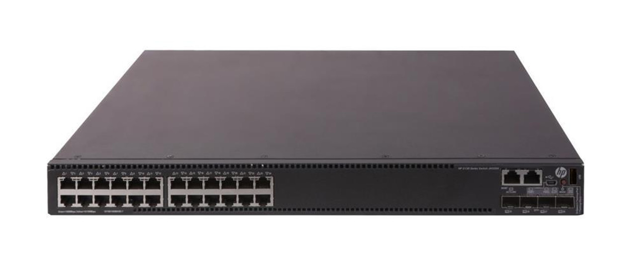 JH325A#0D1 HP Aruba 5130 24G 24-Ports POE+ 4SFP+ 1-slot HI Switch (Refurbished)