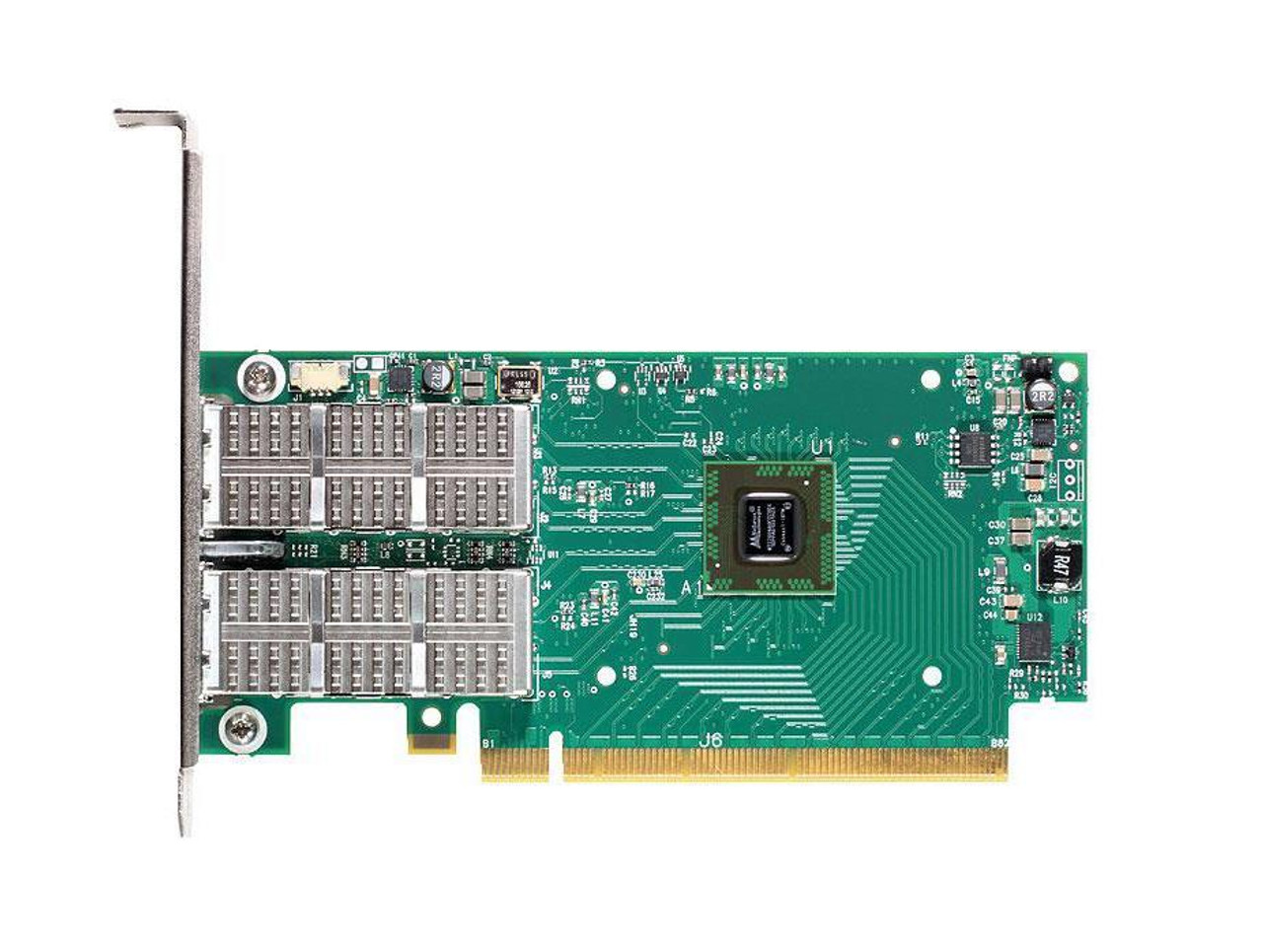 MCX354A-FCBT-AX Mellanox ConnectX-3 Dual-Ports 56Gbps QSFP+ 10 Gigabit Ethernet PCI Express 3.0 x8 Network Adapter with VPI