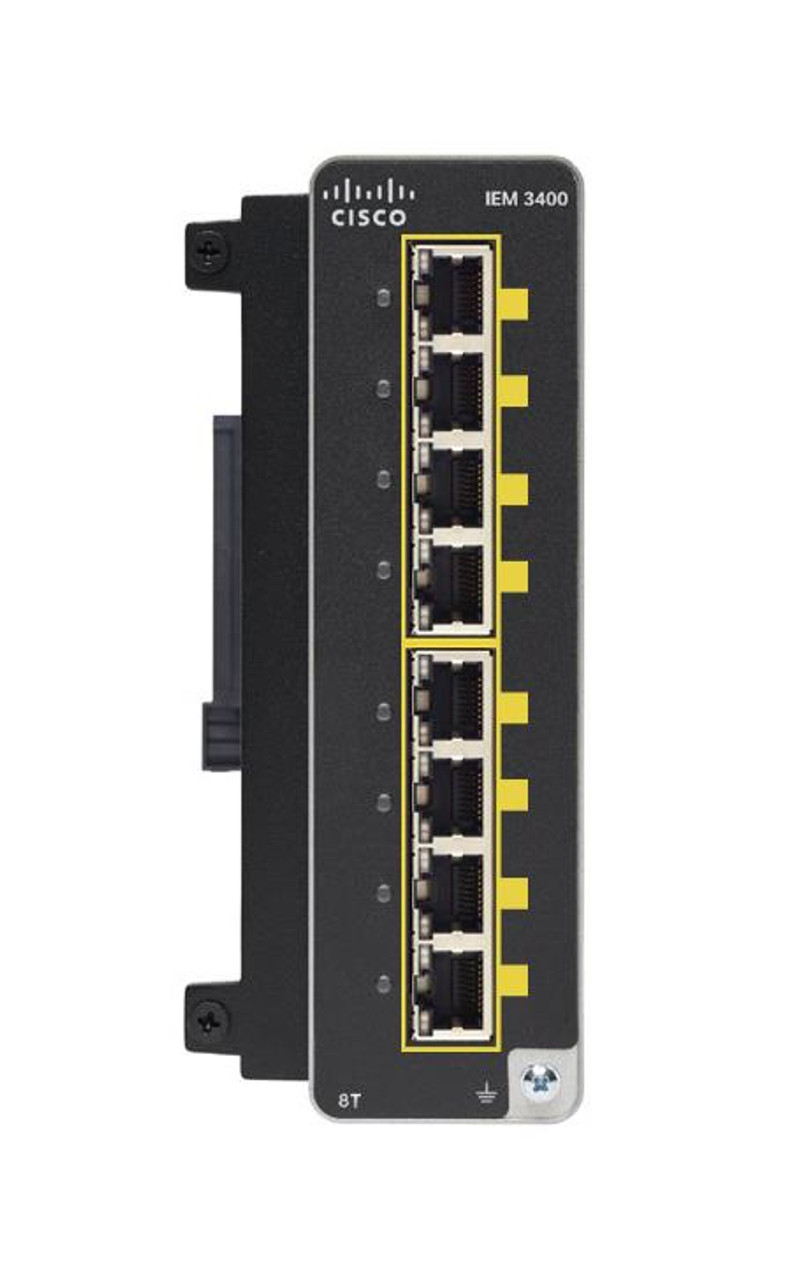 IEM-3400-8S= Cisco Catalyst Ie3400 Switch With 8 Ge SFP Ports Expansion Module (Refurbished)