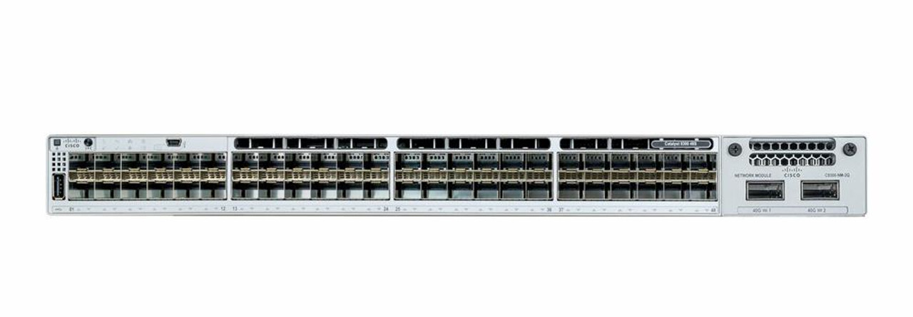 C9300L-48UXG2Q-EDU Cisco Catalyst 9300l 48-Ports 8mgig 2x40g Uplink K12 (Refurbished)