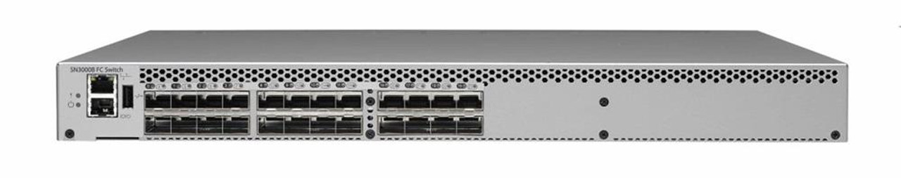 QW938B#ACD HP SN3000B 24/24 Fiber Channel Switch (Refurbished)