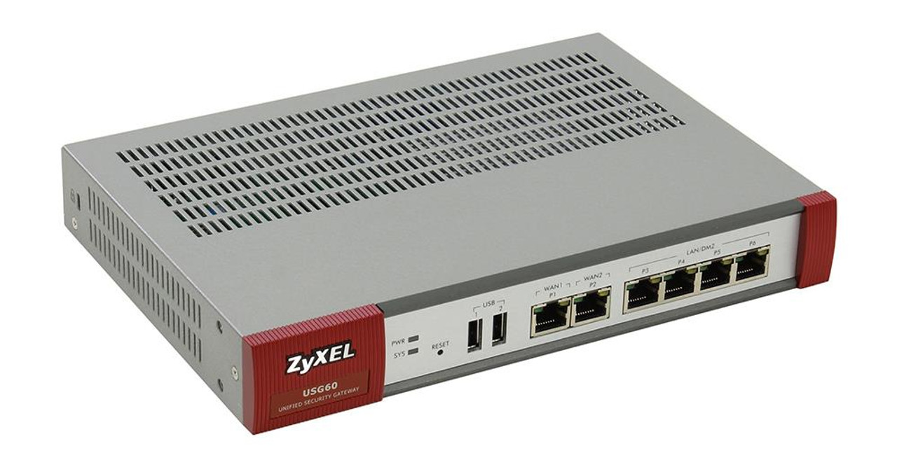 USG60-EU0101F Zyxel USG 60 Unified Security Gateway (Refurbished)