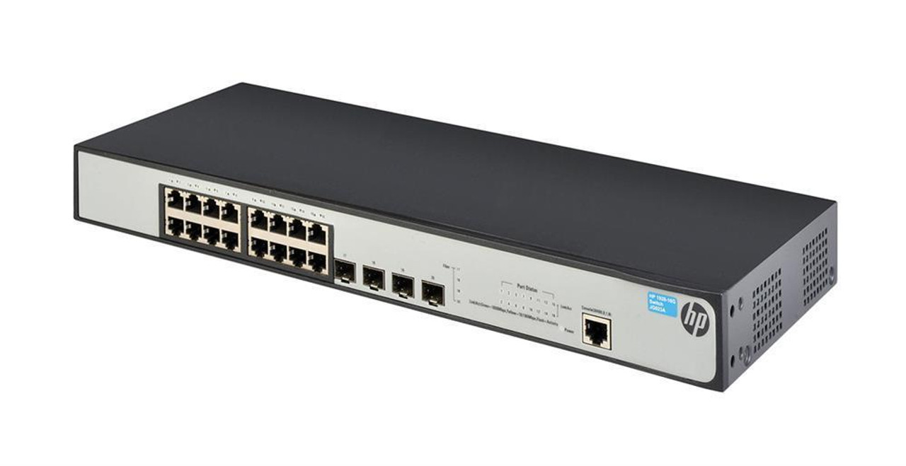 JG923AR#ABA HP Aruba 1920-16G 16-Ports Gigabit Ethernet Reman