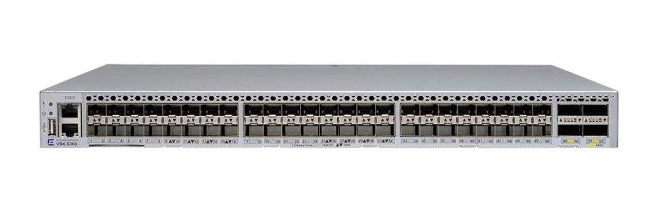 80-1009581-03 Brocade 48X 10Gbase T Port 4X 40Gbe QSFP Port Switch (Refurbished)