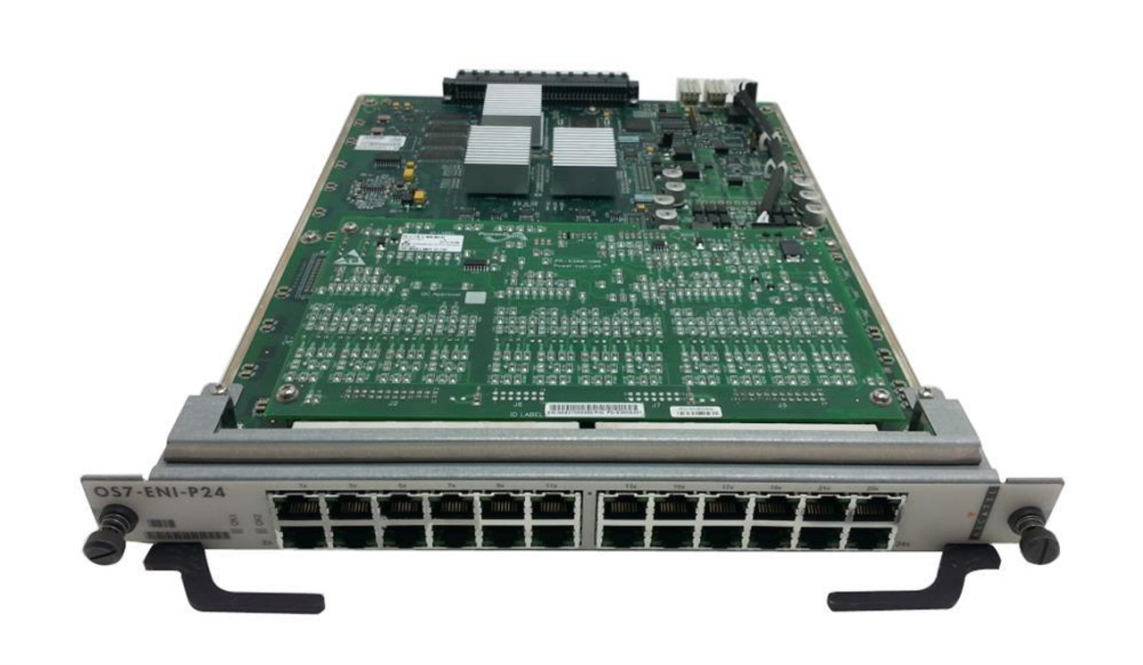 OS7-ENI-C24-Q3 Alcatel-Lucent Omniswitch 7800 24 Port 10/100Base-T Ethernet Module (Refurbished)