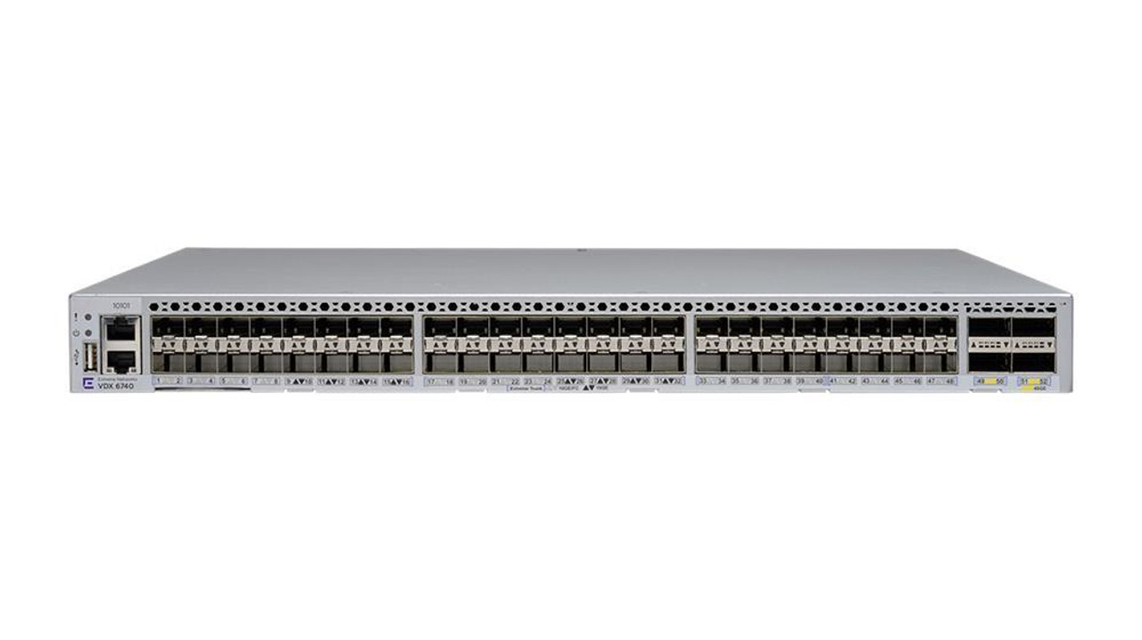 80-1007294-02 Brocade 10Gb FC Switch with 4X 40Gb QSFP Ports 24 Port Active (Refurbished)