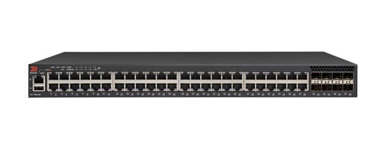 80-1008715-11 Brocade Icx 7250 Switch 48 Network 10 Expansion Slot Manageable (Refurbished)