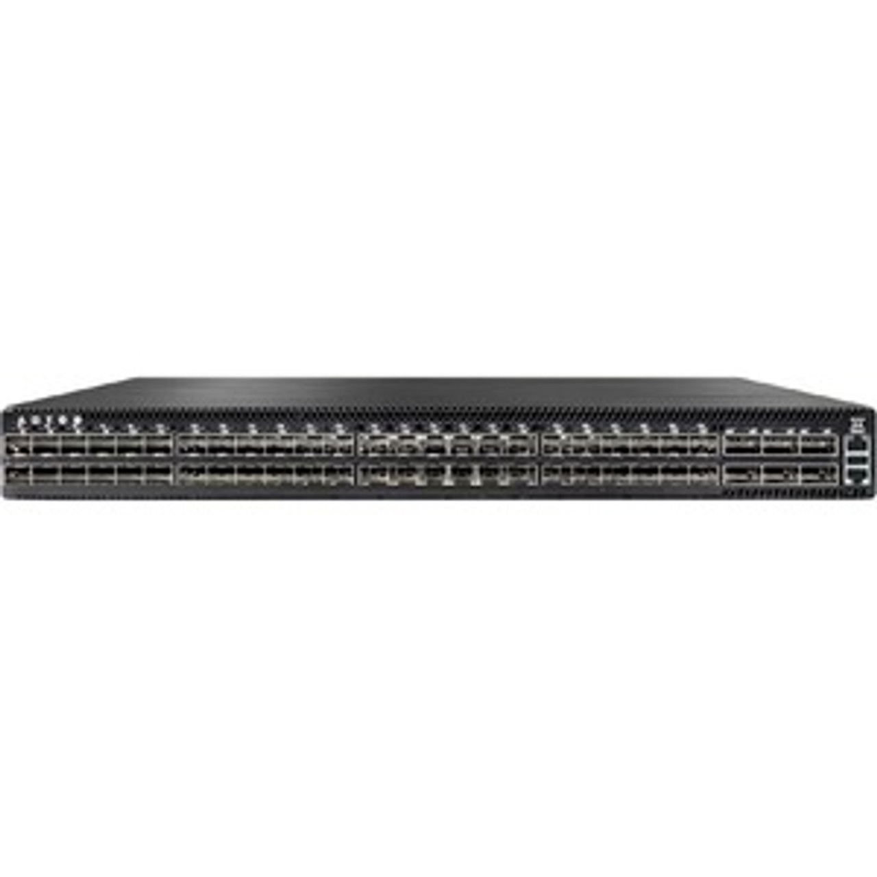 MSN3700-CS2R NVIDIA Spectrum-2 Based 100GbE 1U Open Ethernet Switch with Onyx 32 QSFP28 Ports 2 Power Supplies (AC) Standard Depth x86 CPU C2P Airflow