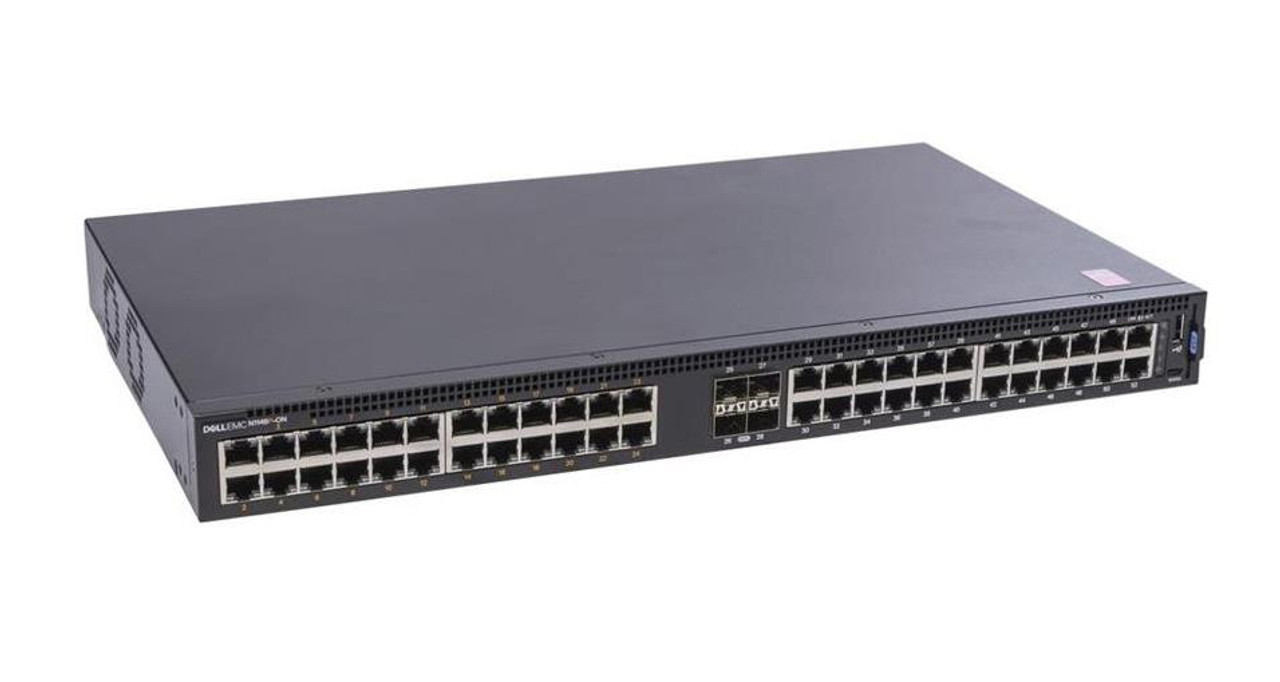 49M15 Dell Emc N1148p Switch 48 Ports Managed Rack-mountable (Refurbished)