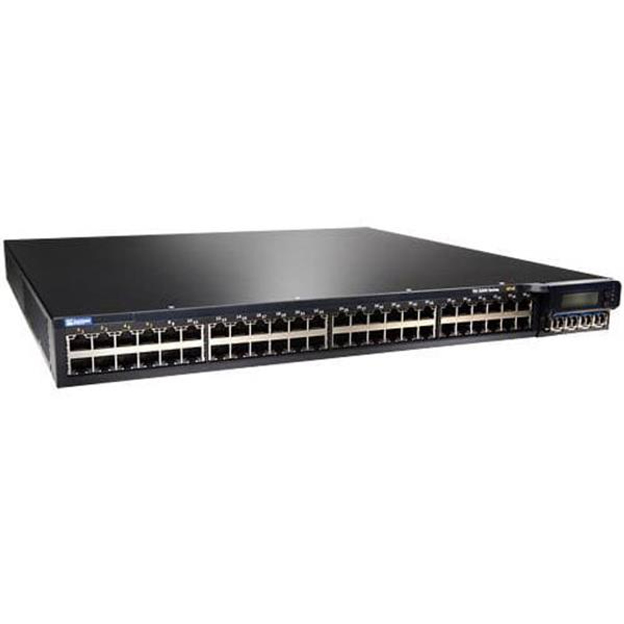 750-033068 Juniper EX 3200 48-Ports 10/100/1000Base-T (8 PoE ports) Network Switch with 320W AC PSU (Refurbished)