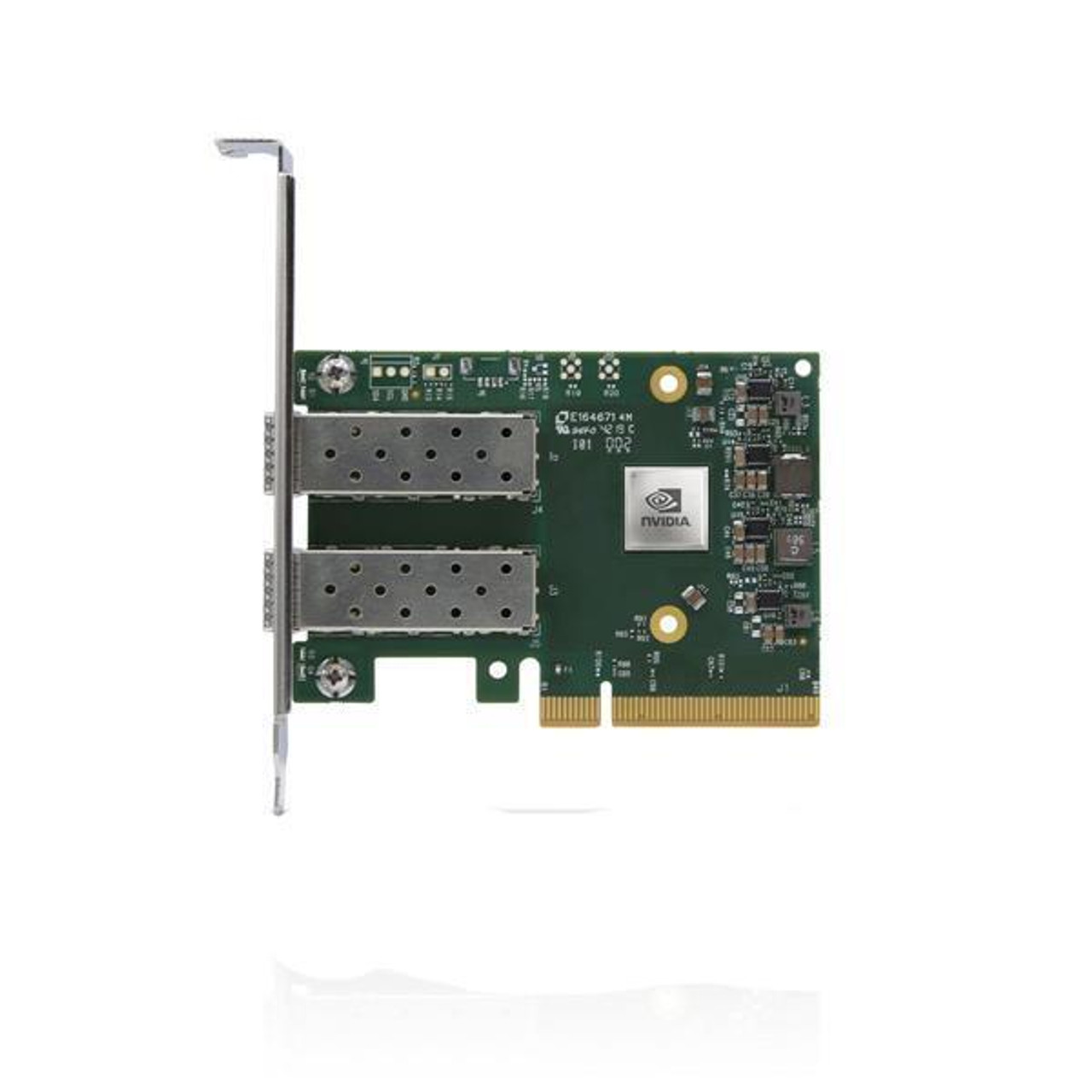 MCX631102AC-ADAT Mellanox ConnectX-6 Lx EN Adapter Card 25GbE Dual-port SFP28 PCIe 4.0 x8 Crypto and Secure Boot Tall Bracket