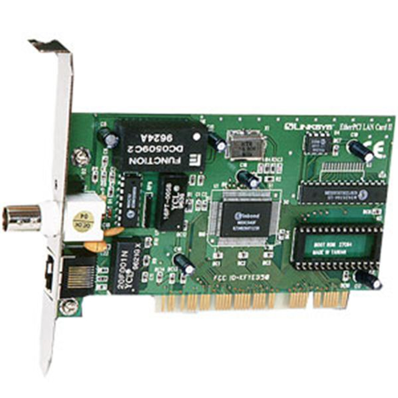 LNEPCI2 Linksys PCI Ethernet 10BT and Coax Lan Card