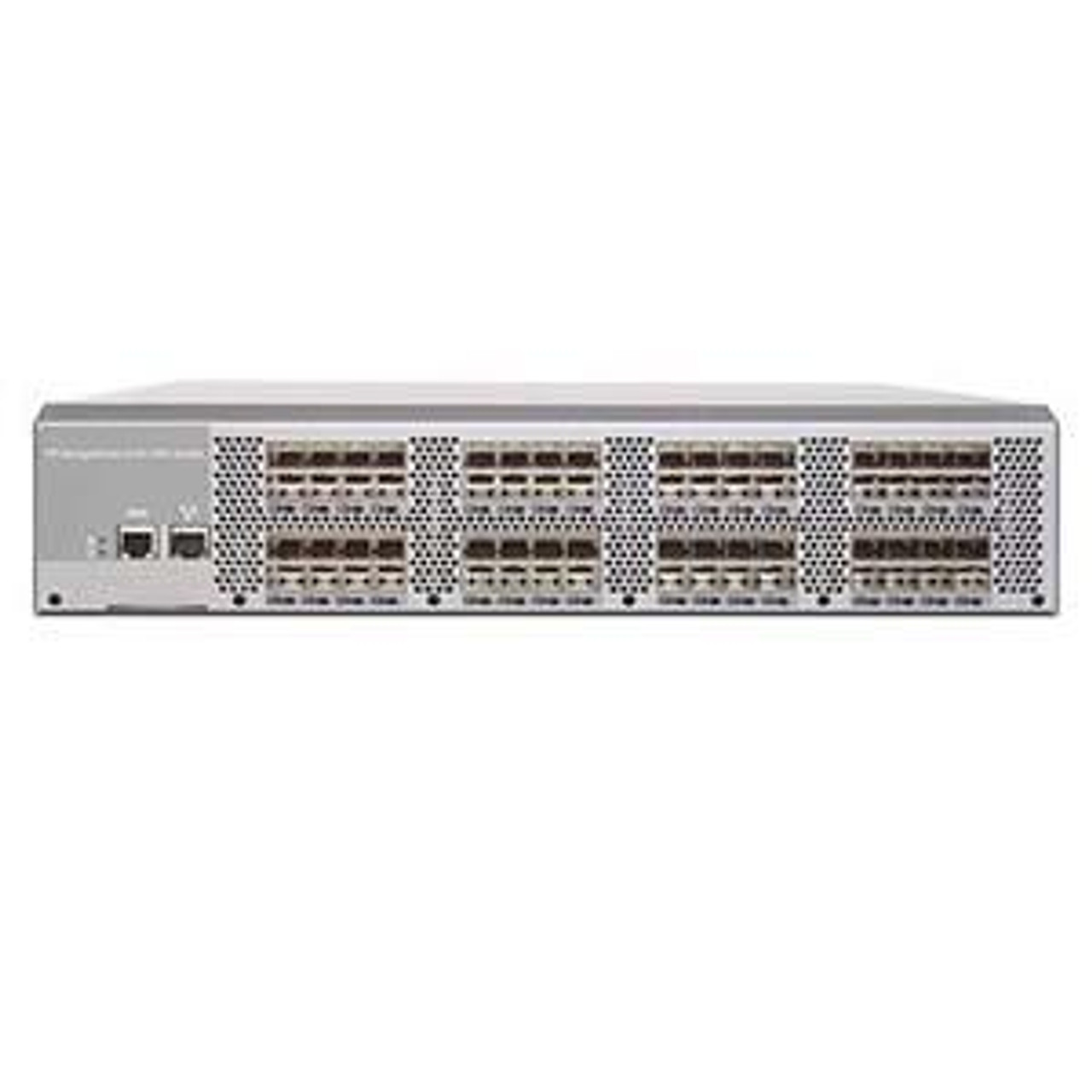 AG457A HP StorageWorks SAN Switch 4/64 Full Switch 4GB Fibre Channel + 64 x SFP (empty) 2U Rack-mountable (Refurbished)