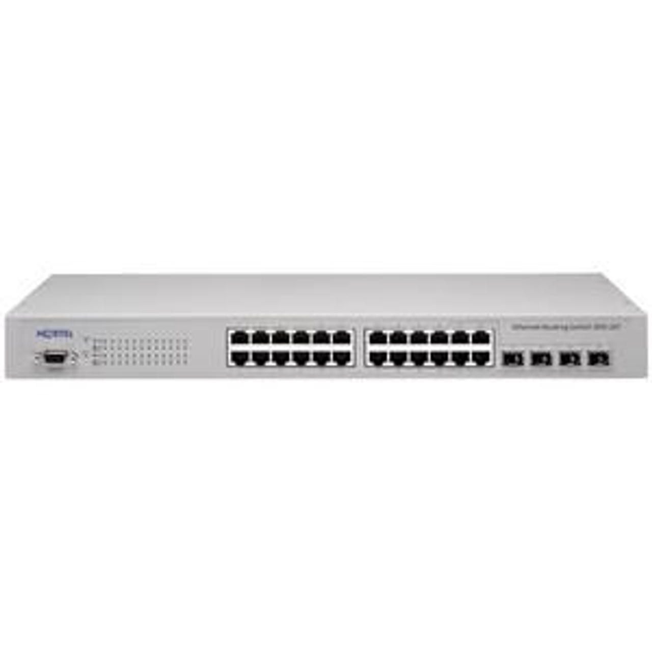 AL1001F08-E5 Nortel Gigabit Ethernet Routing Switch 3510-24T with 24-Ports 10/100/1000 Ports plus 4 fiber mini-GBIC Ports (Refurbished)