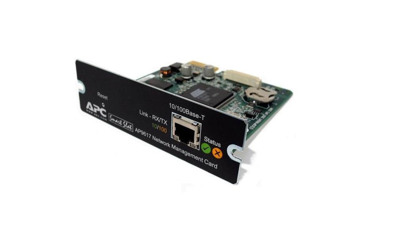 AP9617 APC Ups Network Management Card SmartSlot Black (Refurbished)