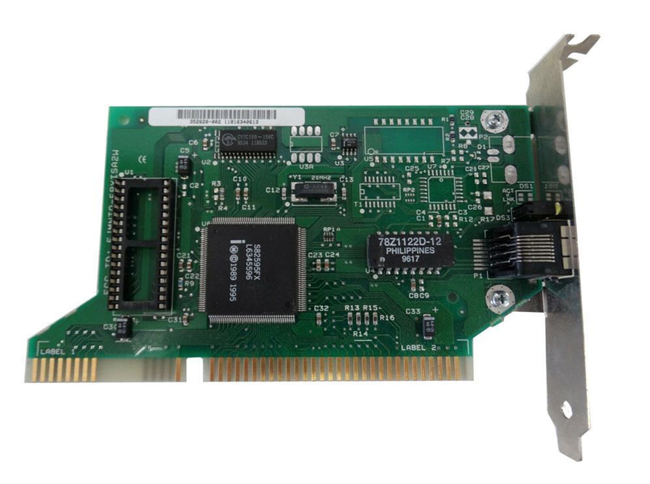 PCLA8225 Intel EtherExpress PRO/10+ Single-Port RJ-45 ISA Network Adapter