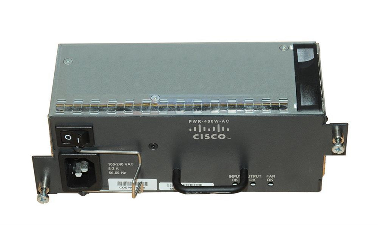 PWR-400W-AC= Cisco 400-Watts Power Supply (Refurbished)