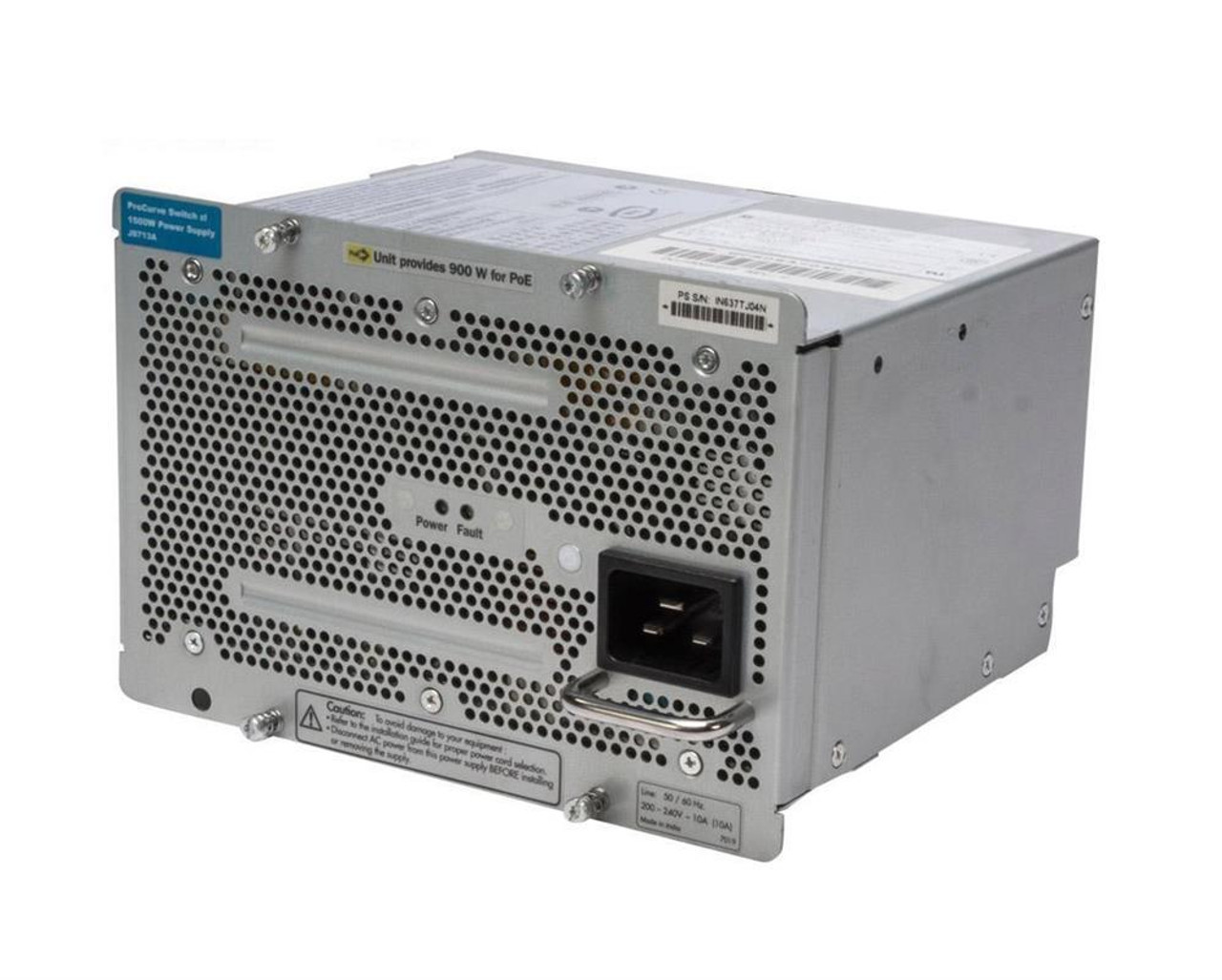 J8713-69001 HP 1500-Watts 220V AC Power Supply for ProCurve ZL Series Switch