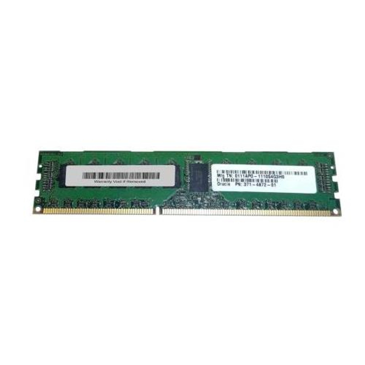 371-4872-01 Sun 4GB DDR3 Registered ECC PC3-10600 1333Mhz 2Rx8 Server