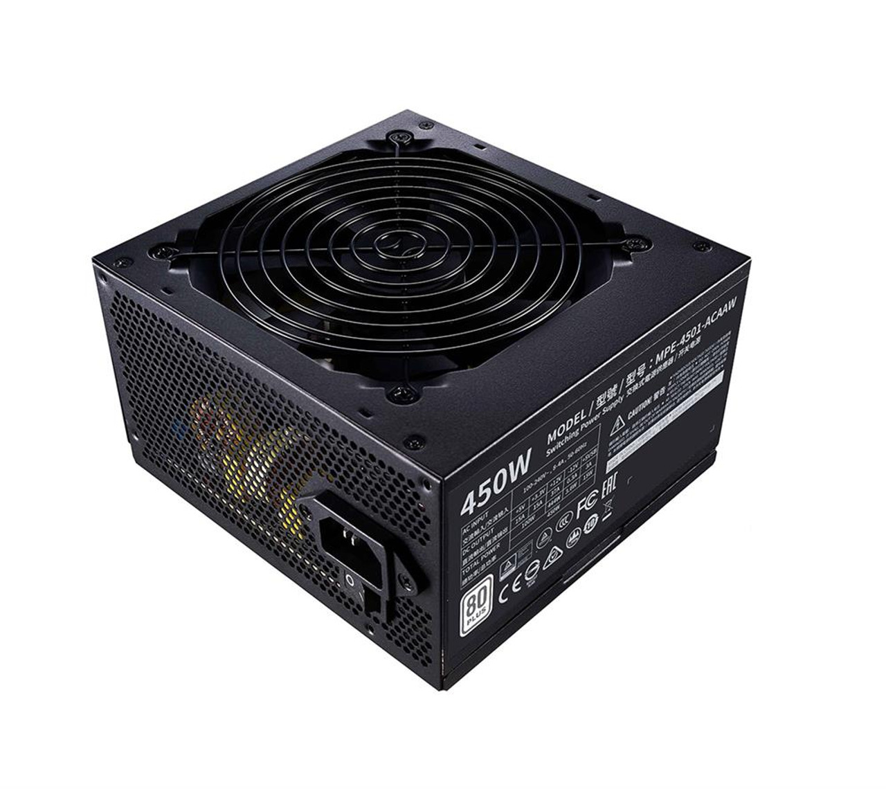 MPE-4501-ACABW-B Cooler Master 450-Watts ATX12V & EPS12V 80 Plus Bronze Power Supply