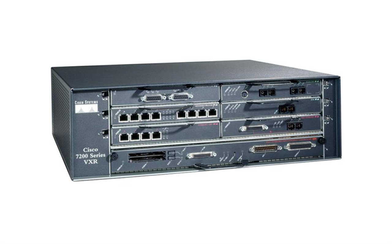 7200VXR Cisco Router Chassis with Power Supply (Refurbished)