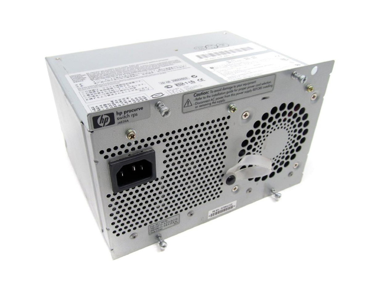 J4839AR#ABB HP 500-Watts Redundant Power Supply for ProCurve GL/ XL Series Switch J4839AR