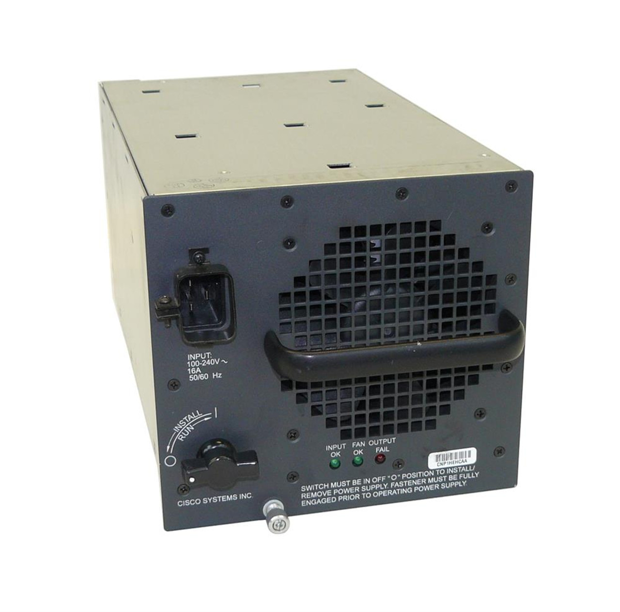 WS-CAC-2500W-AC Cisco 2500-Watt AC Power Supply for Catalyst 6000 (Refurbished)