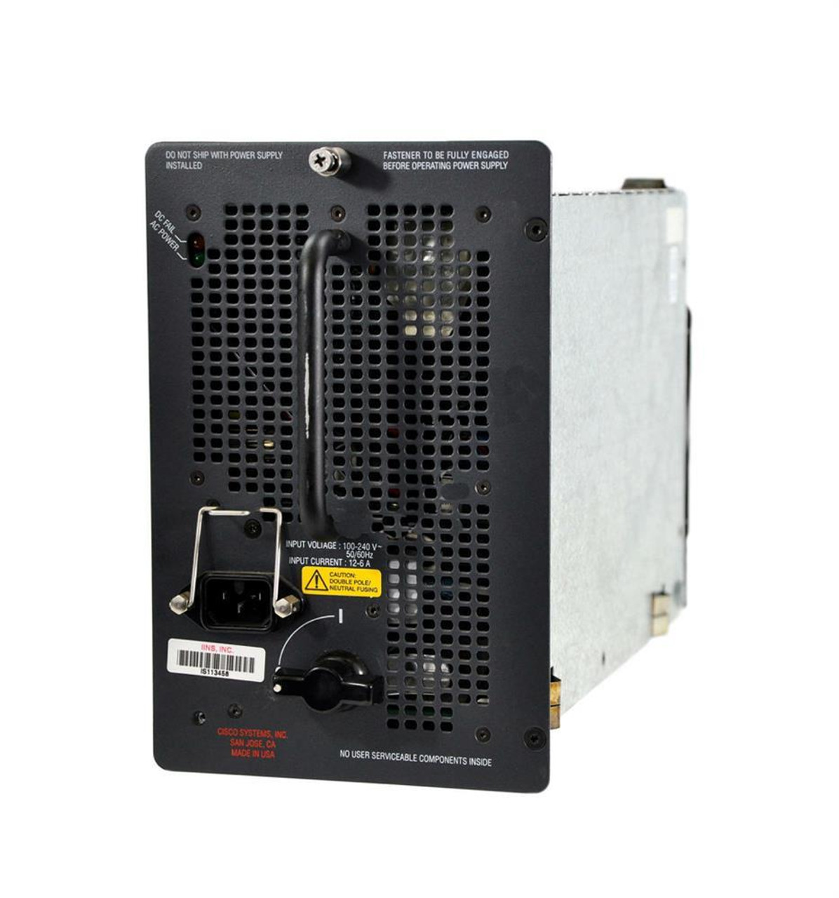PWR-7507-AC Cisco AC Power Supply for 7507 Router (Refurbished)