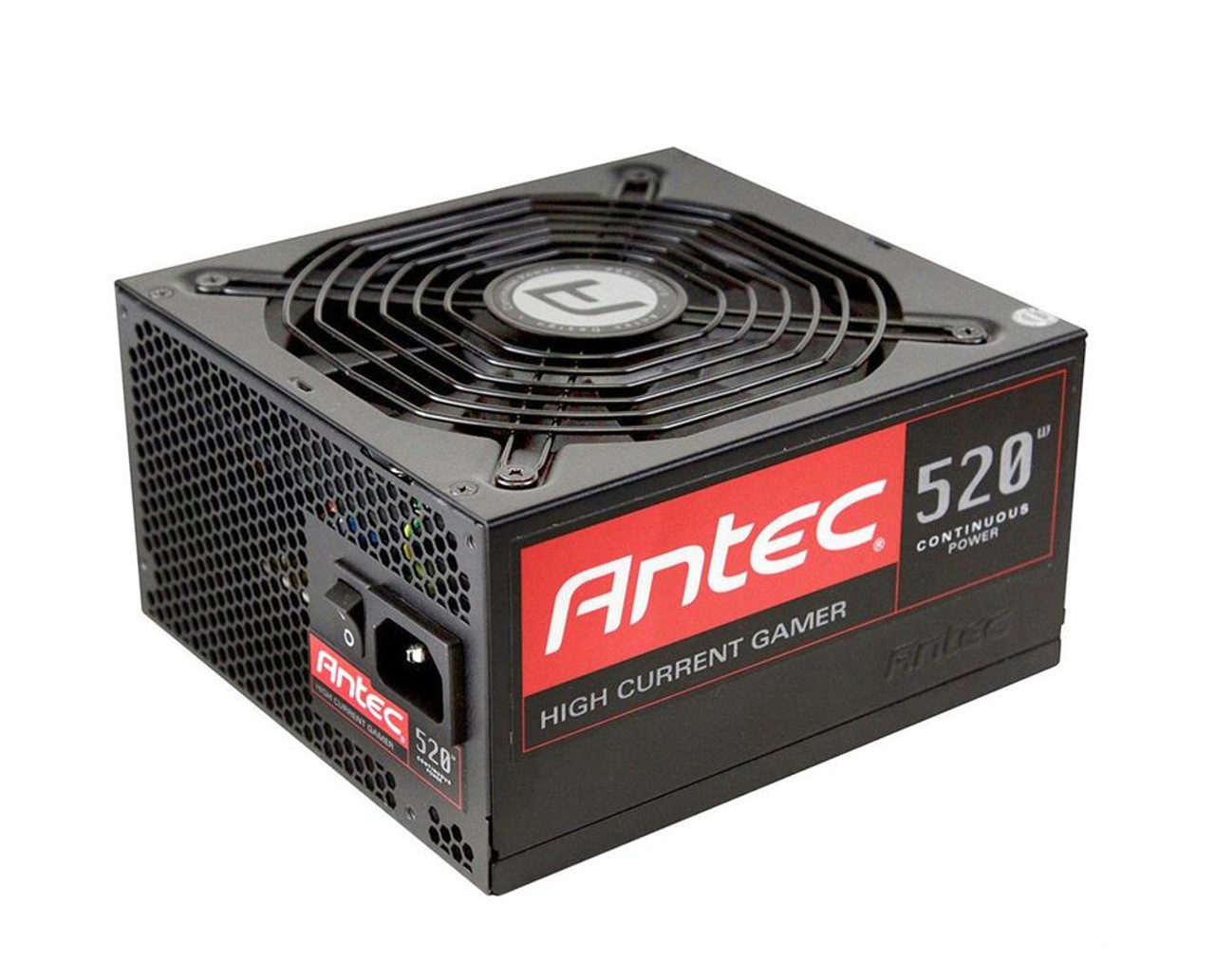 0761345-06205-3 Antec High Current Gamer Series 520-Watts ATX 12V 80Plus Bronze Power Supply with Active PFC