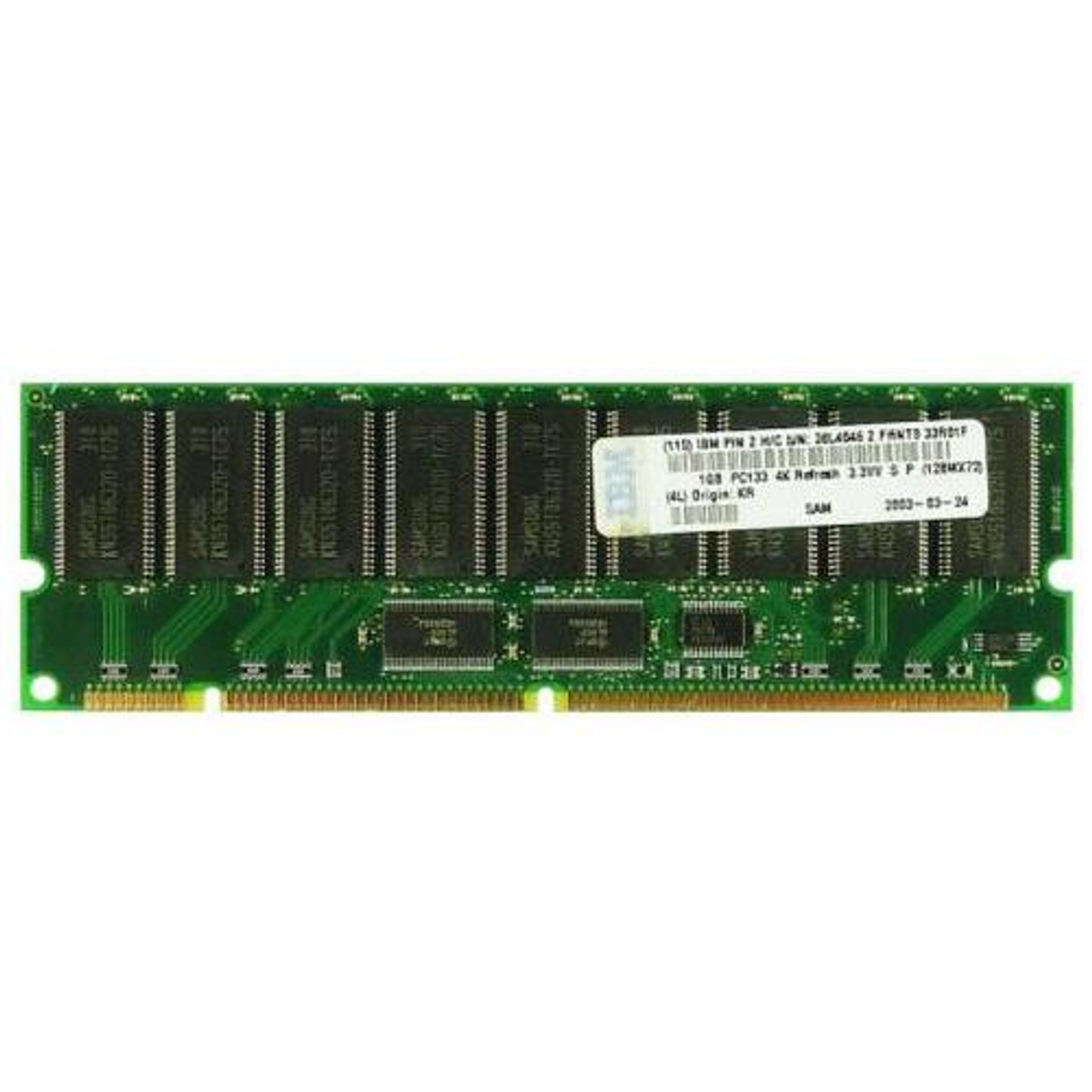 38L4046 IBM 1GB SDRAM Registered ECC PC-133 133Mhz Server