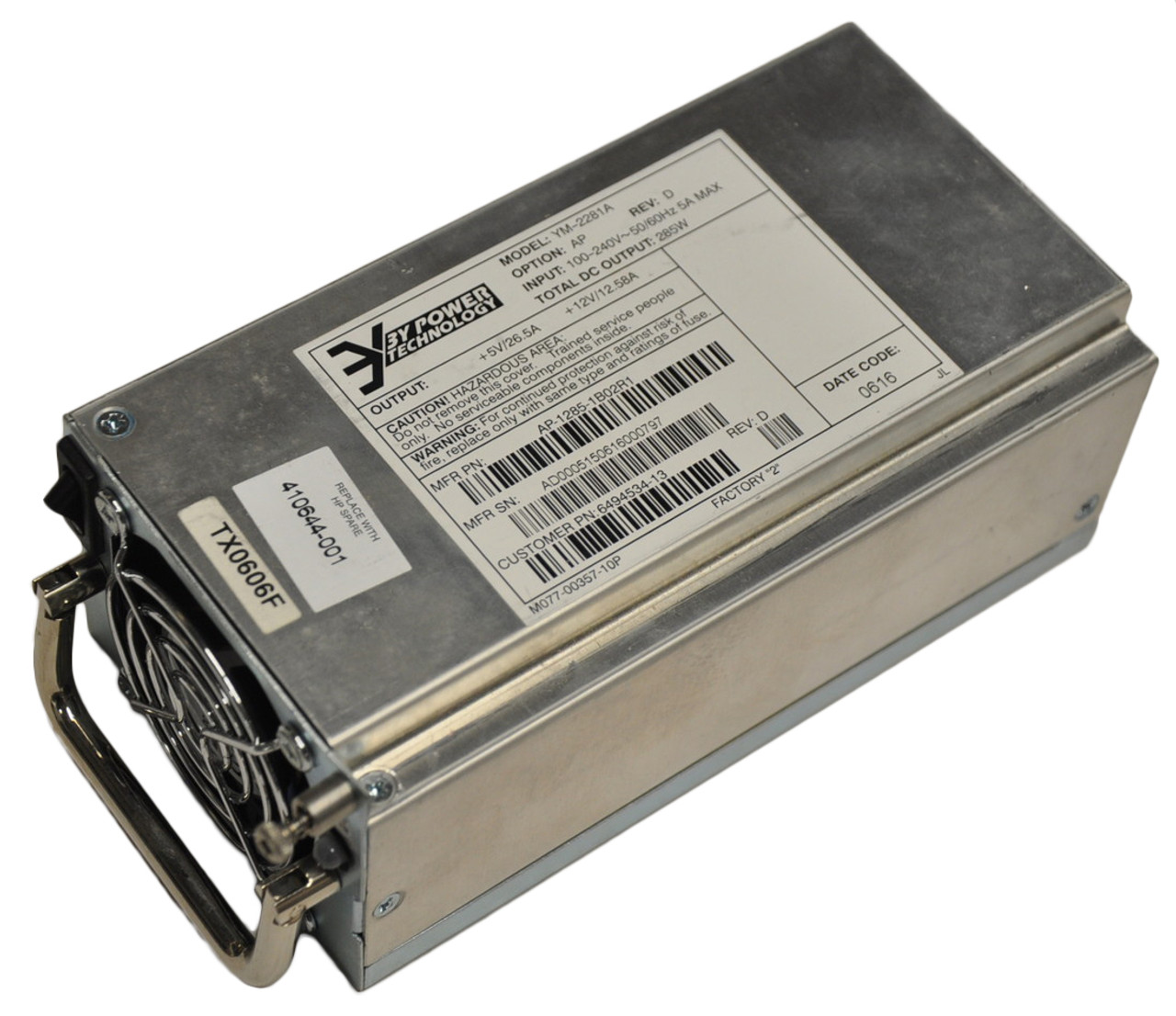 380294-001N HP StorageWorks ESL E-Series Hot-Swap Power Supply Module