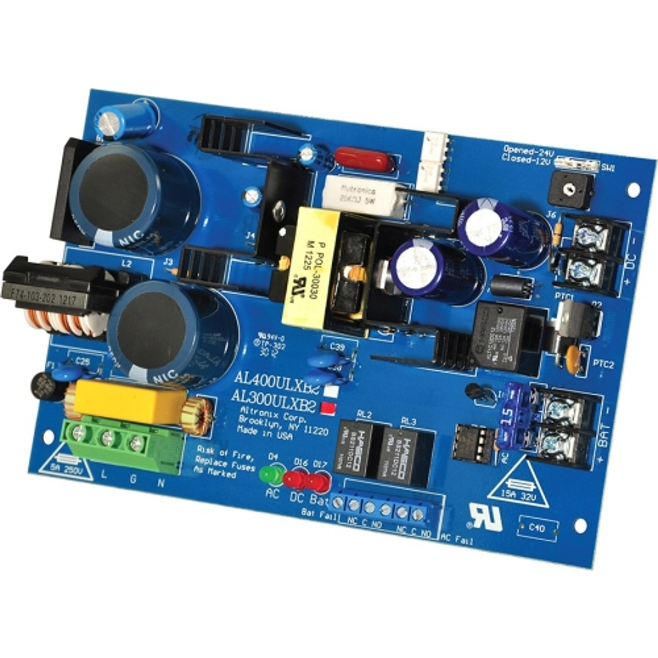 AL300ULXB2 Altronix 12/24VDC Power Supply Board