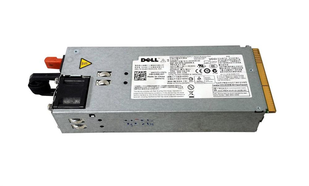 MYV71 Dell 1400-Watts Hot Swap Power Supply for PowerEdge C6220