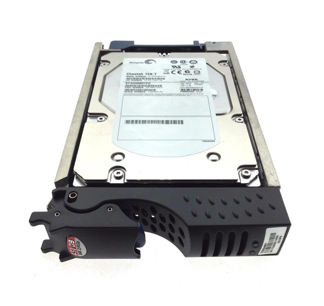 ST3450857FC-SUB Seagate Cheetah 15K.7 450GB 15000RPM Fibre Channel 4Gbps 16MB Cache 3.5-inch Internal Hard Drive