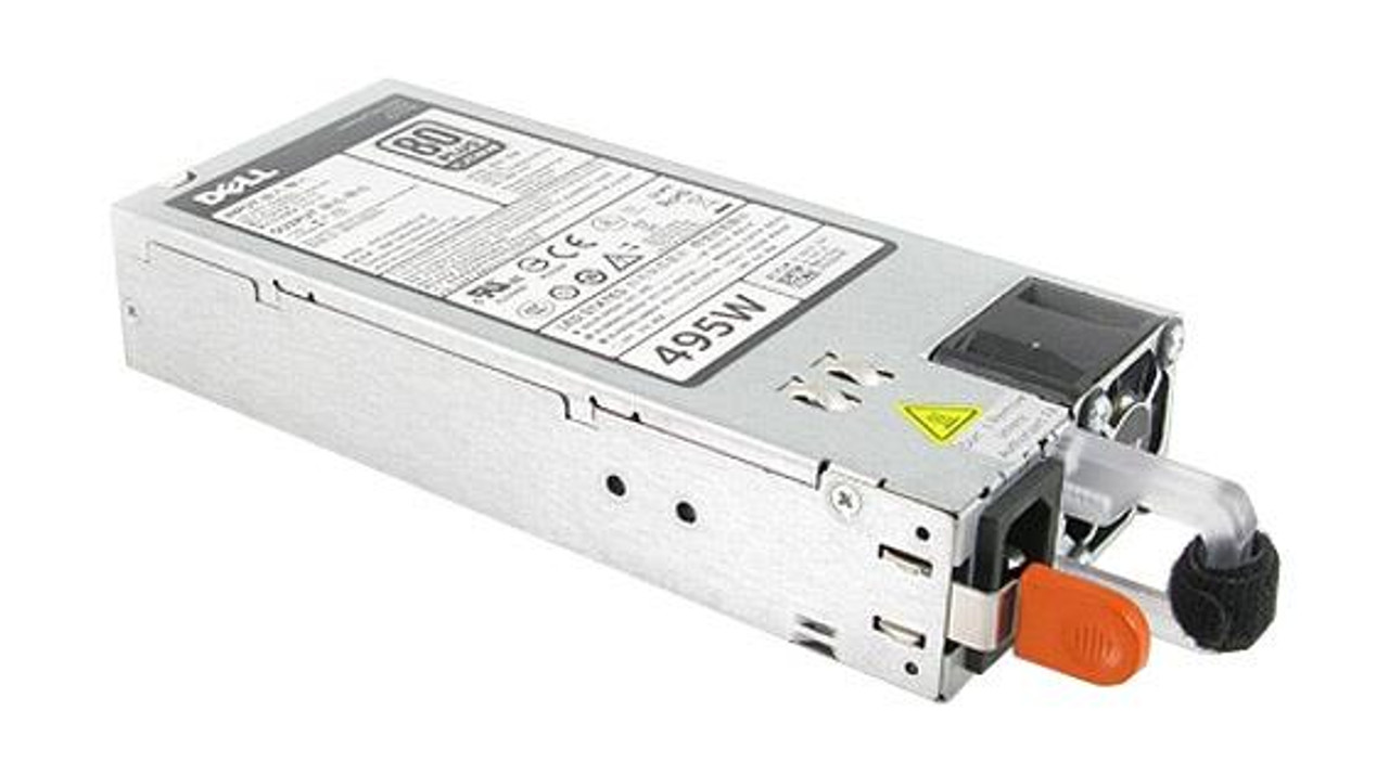 3GHW3 Dell 495-Watts Redundant Hot Swap 80 Plus Platinum Power Supply for PowerEdge R520 R620 R720