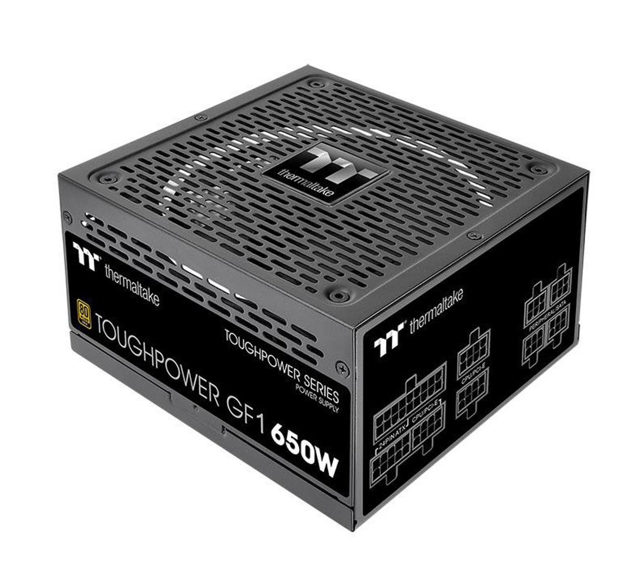 TTP-650AH3FCG-U Thermaltake PS-TPD-0650F3FAGx-1 650-Watts ATX 80 Plus Gold Power Supply