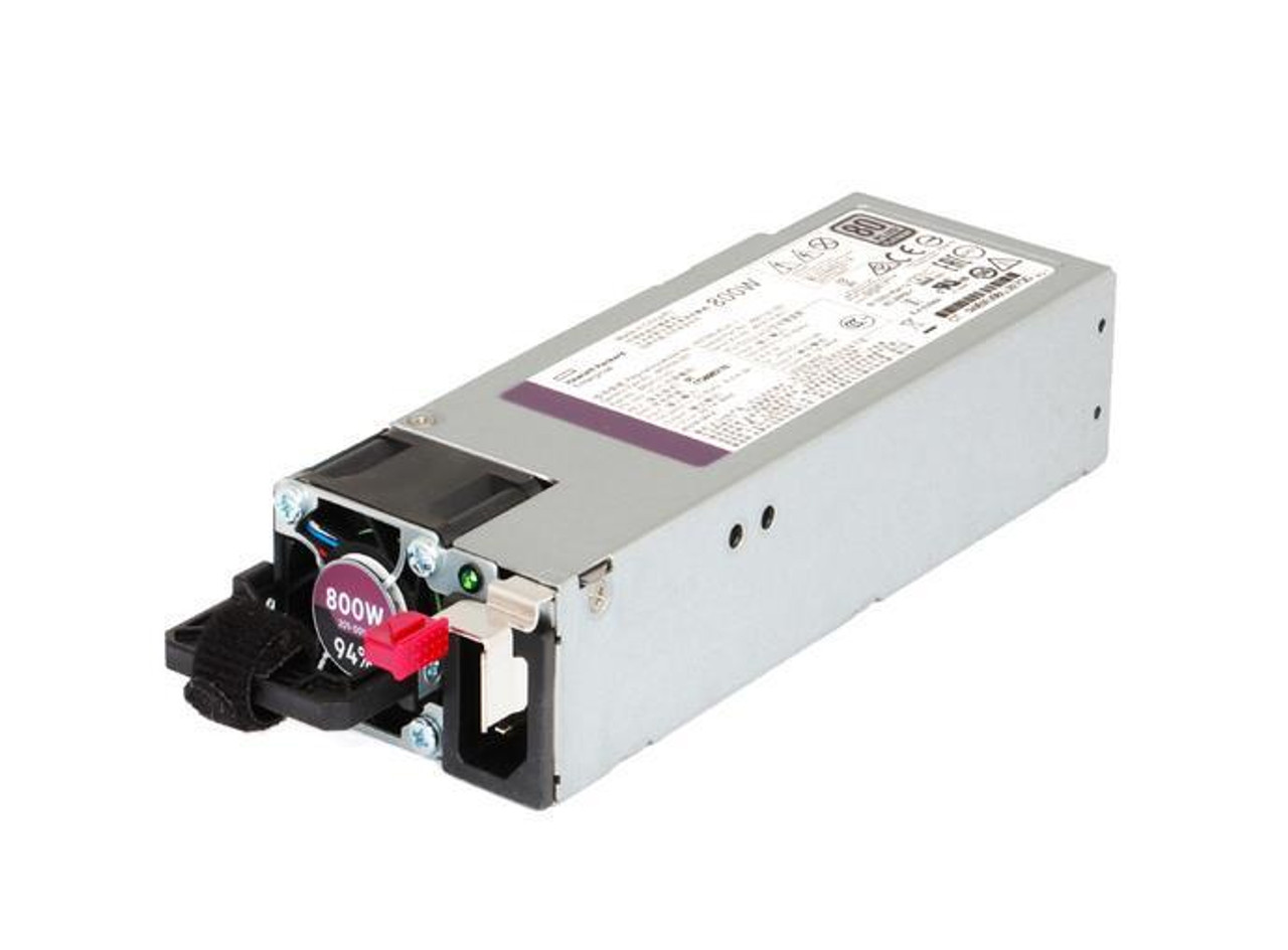 827608-B21 HPE 500-Watts Hot Plug Redundant Power Supply