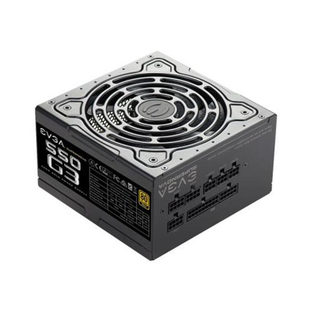 220-G3-0550-Y3 EVGA SuperNOVA 550 G3 550-Watts ATX 24-Pin Power Supply