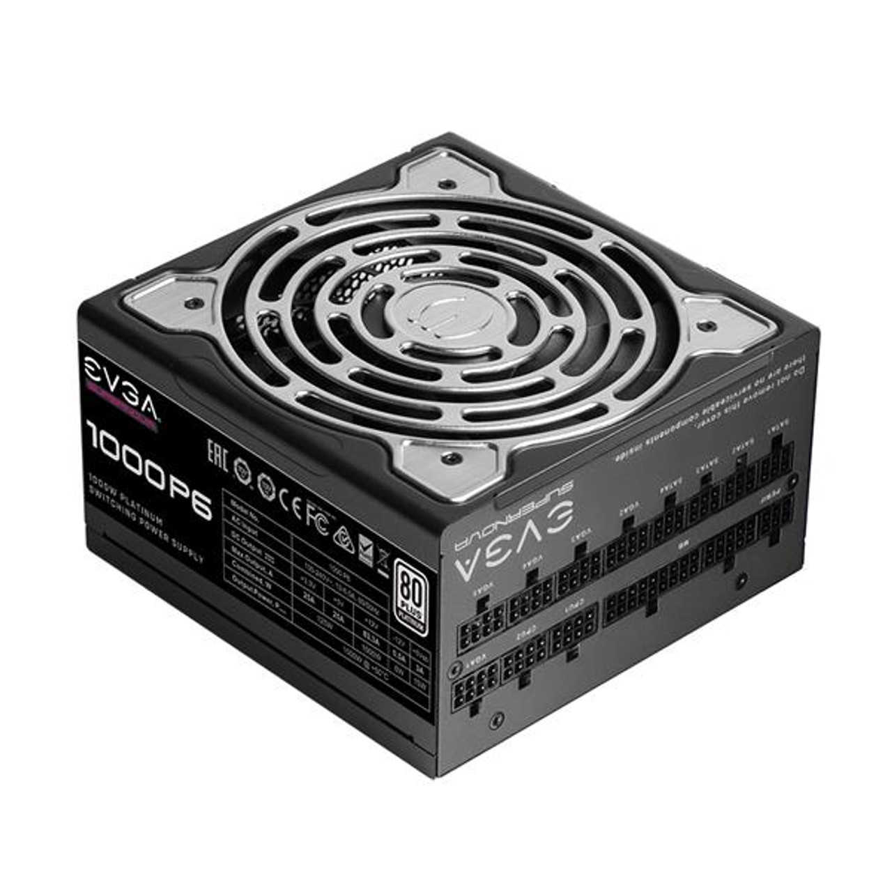 220-P6-1000-X1 EVGA SuperNOVA 1000 P6 1000-Watt 80+ Platinum Power Supply