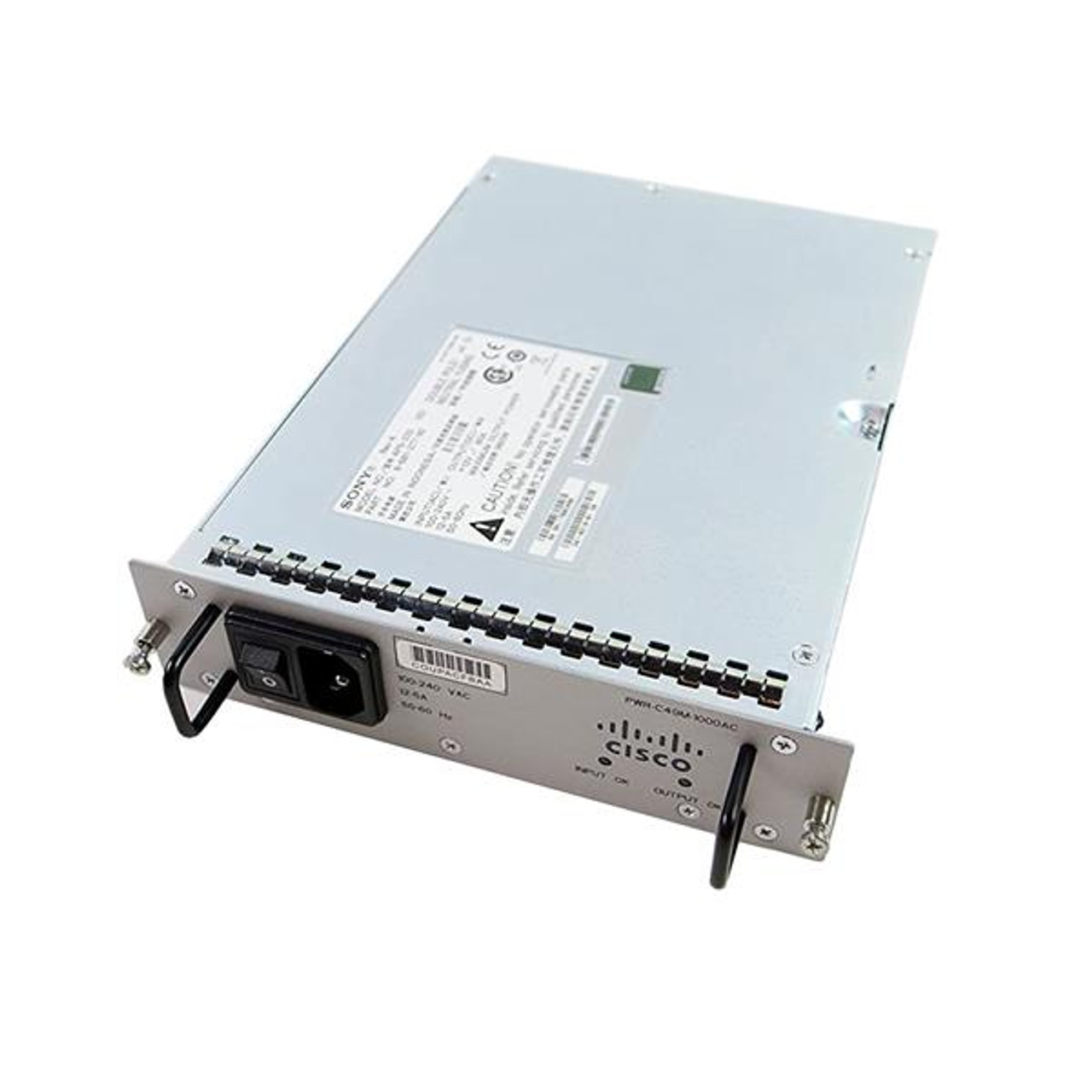 PWR-C49M-1000AC-WITH-EQUAL Cisco 1000-Watt AC Power Supply for Catalyst 4900M Series (Refurbished)