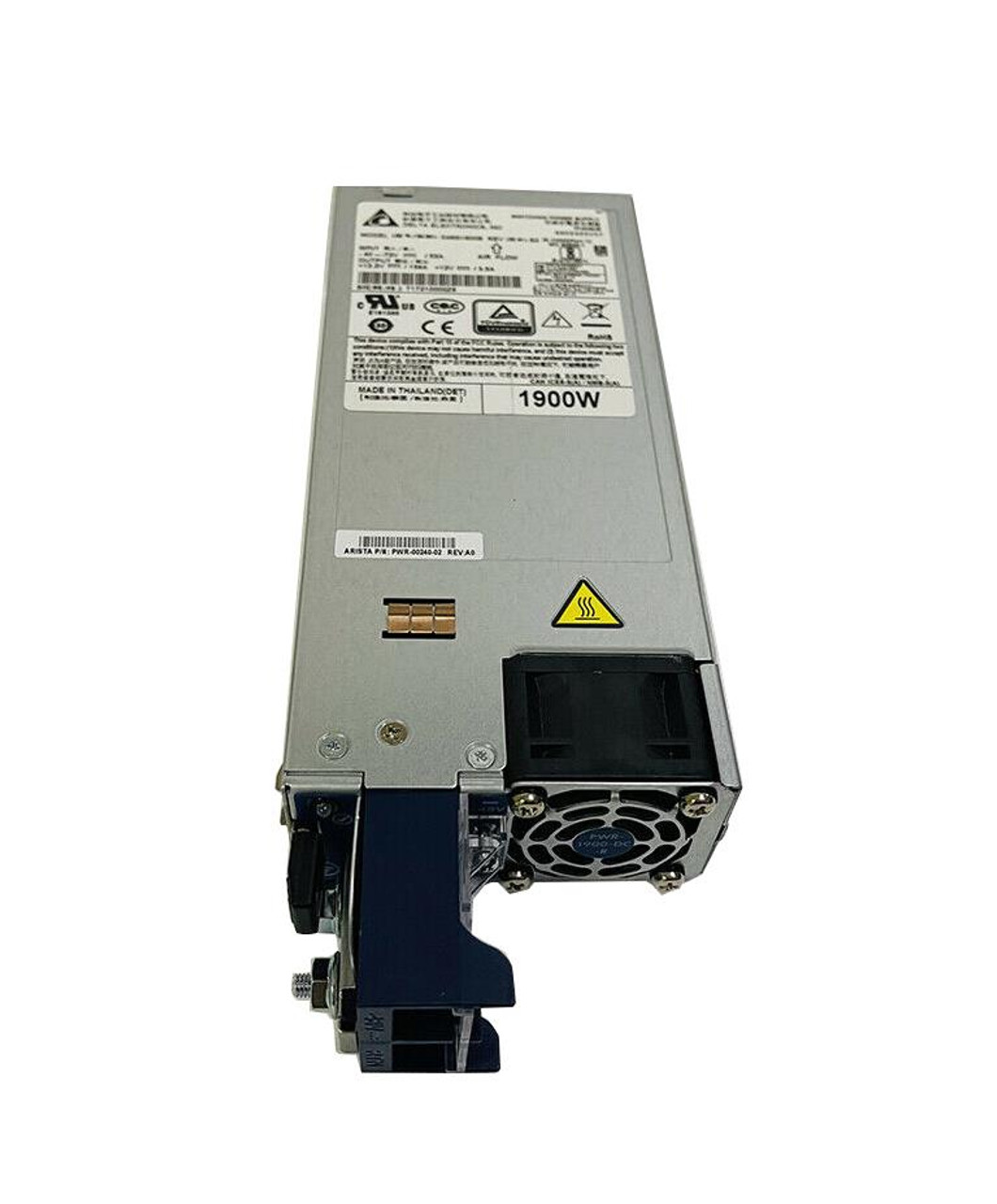 PWR-1900-DC-R HP Arista 1900-Watts DC power supply for Arista 7000 Series 2U switches (rear-to-front airflow)