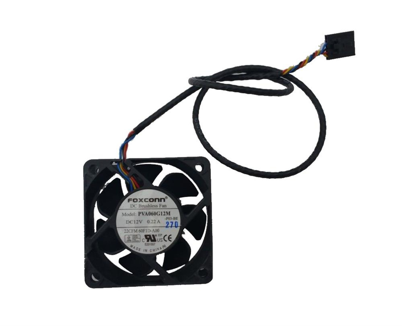 X2JYK Dell Precision T7600 Lower Rear Fan