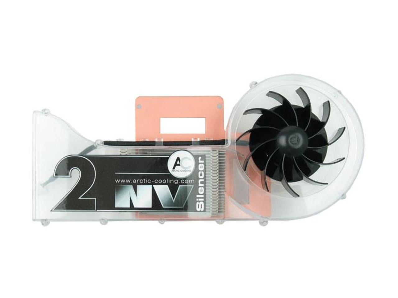 AC-NV2 Arctic Cooling NV Silencer 2 Cooling Fan/Heatsink 1 x 72 mm 1500 rpm Ceramic Bearing